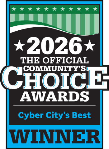 Two-Time Winner of the Cyber City's Community Choice Award for Best Computer/Tablet/Cell Phone Repair